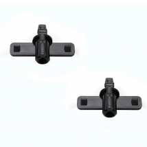 2PCS Headlamp Head Light Water Spray Nozzle Washer Jet Connector 85381-53080 for Toyota Honda Mazda Nissan Lexus INFINITI