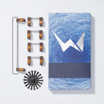 WS Stupid Keyboard Stabilizer ​Clip-in Stabilizers with 2u 6.25u 7u Wires PCB Mount Keyboard Stabilizers for Custom Keyboards