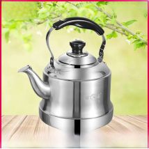 1.5L/2L/3L  304 Stainless Steel Boiling Water Kettle Home Teapot For Tea Brewing In Mug Hot Pot Restaurant Add Soup Kettle