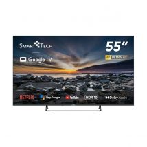 Smart Tech 55UG10V3 55" Ultra HD 4K Smart HDR Google TV, Dolby Audio, Wi-Fi, Bluetooth, Chromecast, Nero