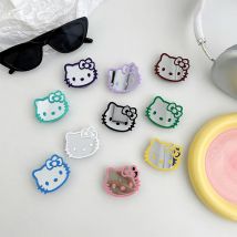 Sanrio Hello Kitty Supporto per airbag per telefono Specchio colorato Retrattile Supporto per telefono Supporto da tavolo estensibile Adesivo posteriore Regali