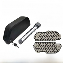 POLLY DP-9 Battery Case 36V 48V 52V 60V 72V Fit 91PCS 18650 Cells Box Nickel Strip 10S 13S 14S 35A BMS for DIY Downtube Battery