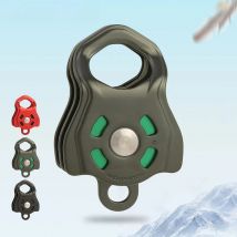 XINDA Professional Double Roller Gear In Ball Bearing Mountaineering Rock Climbing Zipline Traverse-solving Carriage Pulley