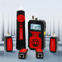 Noyafa NF-858C Network Cable Tester with VFL Function LCD Digital Cable Tracker Network Line Finder Wire Tracker PoE Checker