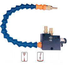 Full Sealed Mist Coolant Lubrication Cooling Sprayer Universal Brass Spray Port CNC  Lathe Milling Drill  Engraving Machine