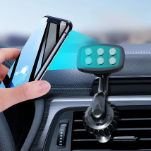 Universal Magnetic Phone Holder For iPhone Samsung Magnet Mount 360 Rotation Car Air Vent Phone Holder Stand For Huawei Xiaomi