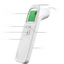 Thermometer Three-color Backlit Display Forehead Thermometer Digital Display Infrared Alarm Human Body Thermometer