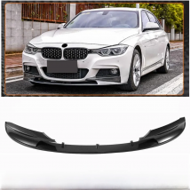 FOR BMW F30 F31 3 SERIES M STYLE FRONT LIP SPOILER SPLITTER GLOSS BLACK 12-2018