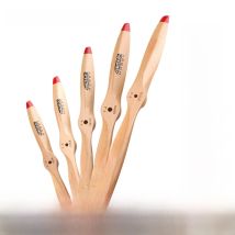 1 piece 6 Star 2 Blade Wooden RC Airplane Propeller 16x8 17x6 17x8 18x8 18x10 19x8 19x10 20x8 20x10 22x10 23x8