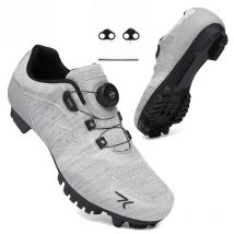 Large Size 49 Cycling Shoes Men Breathable MTB Cleat Shoes Self-Locking Racing Road Bike SPD Shoes Lightweight Bicycle Sneakers