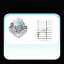 Outemu Blue Ice Magnetic HIFI Linear Switch 40g Free Setting Pre Travel Gaming Keyboard Sports Magnetic Axis Gaming Keyboard PC