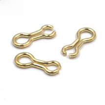 MNFT 200Pcs Plumbs Fishing Snaps Connector Accessories Fishing Swivels Fast Link Mould Lead Loop Inserts Sinker Eyes Clip Tackle