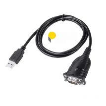 Prolific USB Type A USB-C to DB9 Male RS232 Serial Converter Adapter Cable Full Pinout Support Windows 7 8 10 11 XP Android Mac