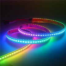 WS2812B DC5V LED Light Strip RGB 50CM 1M 2M 3M 4M 5M 30/60/144 Pixels Smart Addressable Black White PCB WS2812 IC Full Color