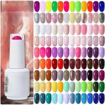 Arte Clavo Gel Nail Polish 400 Colors15ml Semi Permanent Gel Varnish Base Top Coat Nail Art Manicure Soak Off LED UV Salon Gel