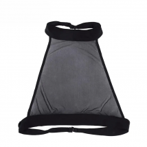 Womens Bikini Top Halter Bra Crop Top Shirt Women Girls Sleeveless Backless Sheer Mesh Cami Vest Tank Female Sexy Crop Tops