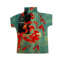 Women Bodycon T-Shirts Short Sleeve Tie Dye Tees Stretch Crop Tops Goblin Core 2000s Coquette Gyaru Aesthetic Kpop Kawaii Summe