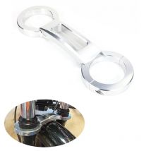 Aftermarket Fit For Harley Dyna Street Bob FXDB Dyna Super Glide Dyna Lowrider Fork Stabilizer Front Fork Brace Absorber Damper