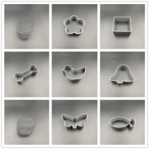 Cookie Mold Cutter Aluminum Alloy Material Baking Cute Shape Cookie Molds Cookies Making Tools 1 Piece