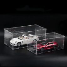 1/32 1/24 Acrylic Transparent Toy Car Model Display Box Plastic Dust Cover High Transmittance Strong Durable Storage Box For Boy