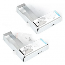 2PCS 9W8C4 3.5" to 2.5" HDD Adapter For Dell R710 R720 R730 T710 R320 T320 SAS SATA SSD Tray Caddy  With Screws