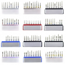 Dental Diamond Burs Polishing Diamond for High Speed Handpieces Tooth Seperators Cavity Preparation Crown Cutting/Preparation