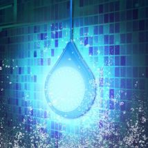 30W RGB Underwater Light Magnetic Suction Swimming Pool Lamp IP68 Mobile APP Control No Punching Fountain Pool Party Decoration