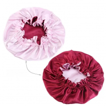 Baby Silky Bonnet Adjustable Sleep Girl Night Turban Children Headwear 97BC
