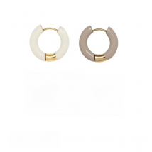 Minimalist Multicolor Caramel Dark Green Blue Burgundy Drop Oil Earrings for Women Grils Non Tarnish Hoops Accessories Gift