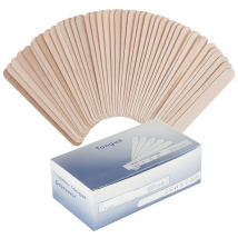 Disposable Wooden Waxing Wax Spatulas Hair Removal Stick Applicators Professional Facial Spa Tongue Depressor Tool