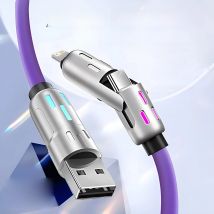 4-IN-1 240W USB Type C To USB C Cable PD Fast Charger Wire For iPhone 16 Pro Max 15 iPad Xiaomi Samsung Tablet 1M Data Cord