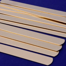 5pcs 6 inches Brass Bracelet Blank, Rectangle Stamping Bangles,18 Gauges,DIY  Blank,high Quality