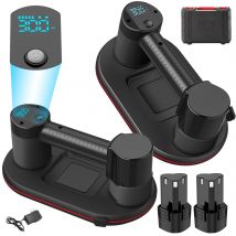 2PC Display Intelligente di Grado Industriale Ventosa Elettrica di Vuoto 300KG di Carico Heavy Duty Granito Piastrelle Legno Pietra Vetro Sollevatore