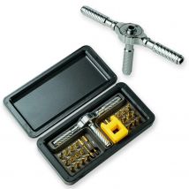 VMAN 30 In 1 Manual Ratchet wheel Precision Screwdriver Set Magnetic Bits Promessional Repair Tool husband‘s Gift labor-saving