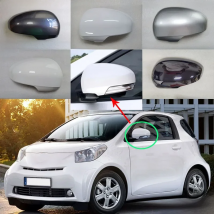 Car Accessories Rearview Mirror Cover For Toyota IQ 2009~2015 Reverse Mirror Shell Mirror Case Housing