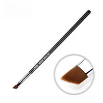 Jessup Precision Eye Base Makeup Brush Professional Black/Silver Synthetic Bristle Single Make Up Brush WING LINER-207