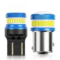 2x LED T20 1157 BAY15D P21/5W LED 7443 SRCK W21/5W 4014 LED Bulsb Car Lights Turn Signal Brake Reverse Tail Lamp Auto 1200LM 12V