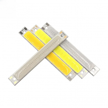 Dropshipping 60x8mm 2V 3V LED Bulb COB Strip 3.7V Chip On Board Warm Cold White Blue Red Color 1W 3W LED Lights COB Work Lamp