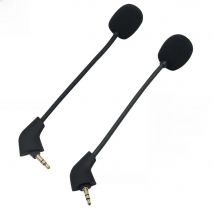 Game Microphone 3.5mm Microphone Mic Booms With Noise Cancelling Detachable Foam Cover For Kingston HyperX Cloud Mix Headsets
