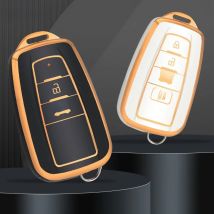 TPU Car Remote Key Case Cover Shell Fob For Toyota Prius Camry Corolla CHR C-HR RAV4 Land Cruiser Prado Protector Accessories