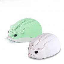 2.4G Wireless Mouse Cute Cartoon Anime Hamster Shaped USB Computer Mini White Mice Optical Ergonomic Mause For Laptop PC Gift