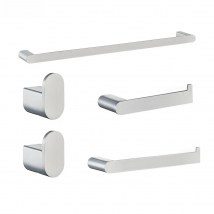 Stainless Steel Bathroom Hardware Set Brushed Steel Towel Rack Toilet Paper Holder Robe Hook Towel Bar Hook Bathroom Accessories