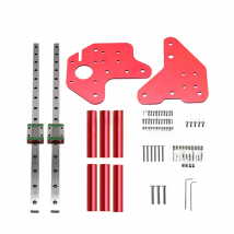 Ender 3 CR10 Dual Z-axis MGN12C and X Axis Linear Guide Upgrade kit With Fixed Backplane Bracket Direct Drive Exturder
