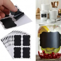 36 Pcs/set Blackboard Sticker Craft Kitchen Jars Organizer Labels Chalkboard Chalk Board Sticker 5cm x 3.5cm Black Board