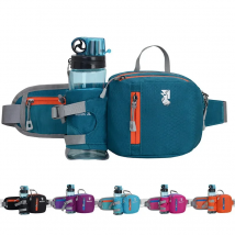 Running Bag Waist Belt Pack Outdoor Marathon Gym Sport Fitness Water Bottle Pouch Fanny Waist Pack Riding Cycling Phone Pocket