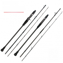 MADMOUSE BamBluz Japan Full Fuji Parts 3 Section Portable Slow Jigging Rod 1.9M Shipping/casting Corss Carbon Ocean Boat Rod