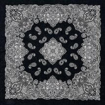 Women Foulard Paisley Hip Hop Cashew Cotton Square Scarf Bandana Headband Gifts For Men/Boys/Girls High Quality