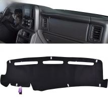 For Chevrolet Tahoe Suburban Avalanche Silverado 1500 Sierra 1500 1999 - 2006 Dash Cover Mat Dashmat Black Dashboard Pad Carpet