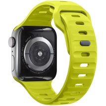 Armband für Apple Watch Band 46 mm 44 mm 45 mm 41 mm 40 mm 38 42 mm weiches Silikon Sportarmband iWatch Serie 10 9 8 SE 6 5 Ultra 49 mm
