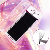 H&L SINCE 1990 Easy Fan Lashes Volume Extensions 7-20mm Fast Blooming Flowering Pre-bonded Lashes  Natural Cilia Silk Lashes